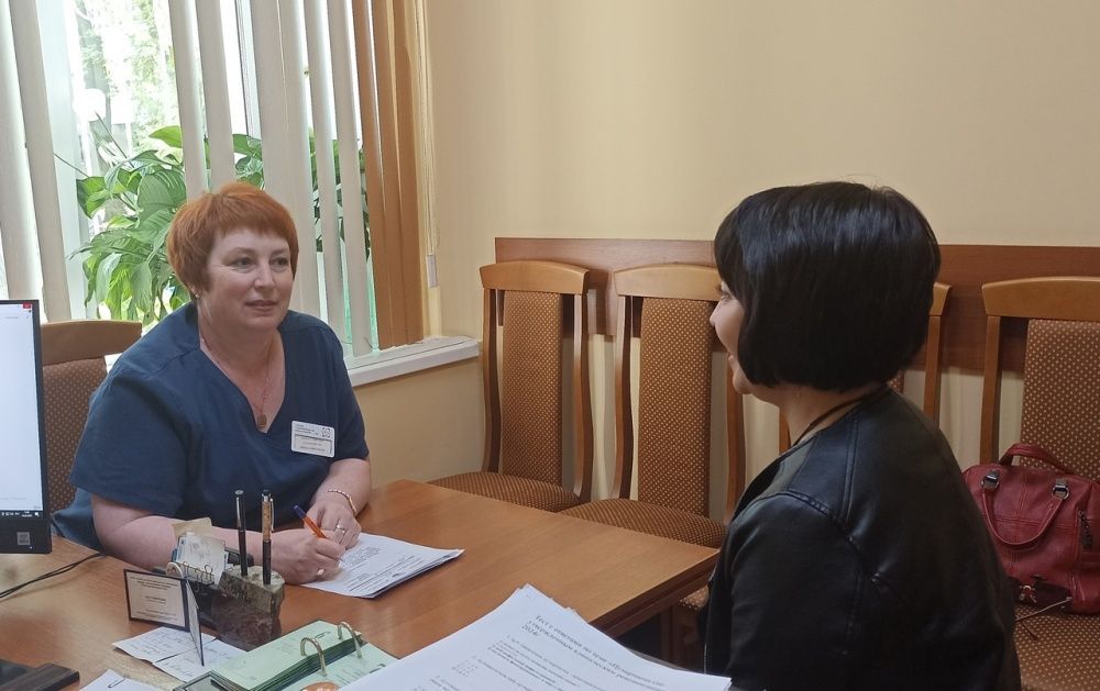 И.о. главного врача Емашева Юлия Юрьевна провела личный прием граждан