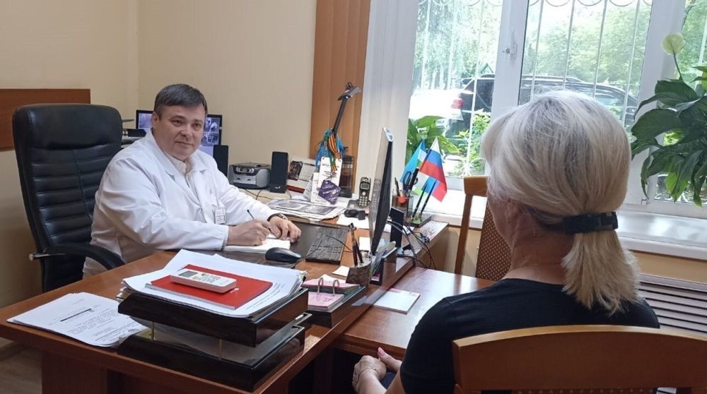 20 июня главный врач Габбасов Рамиль Шамилевич провел личный прием граждан