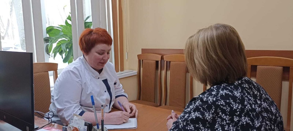 Заместитель главного врача по лечебной работе Емашева Юлия Юрьевна провела личный прием пациентов