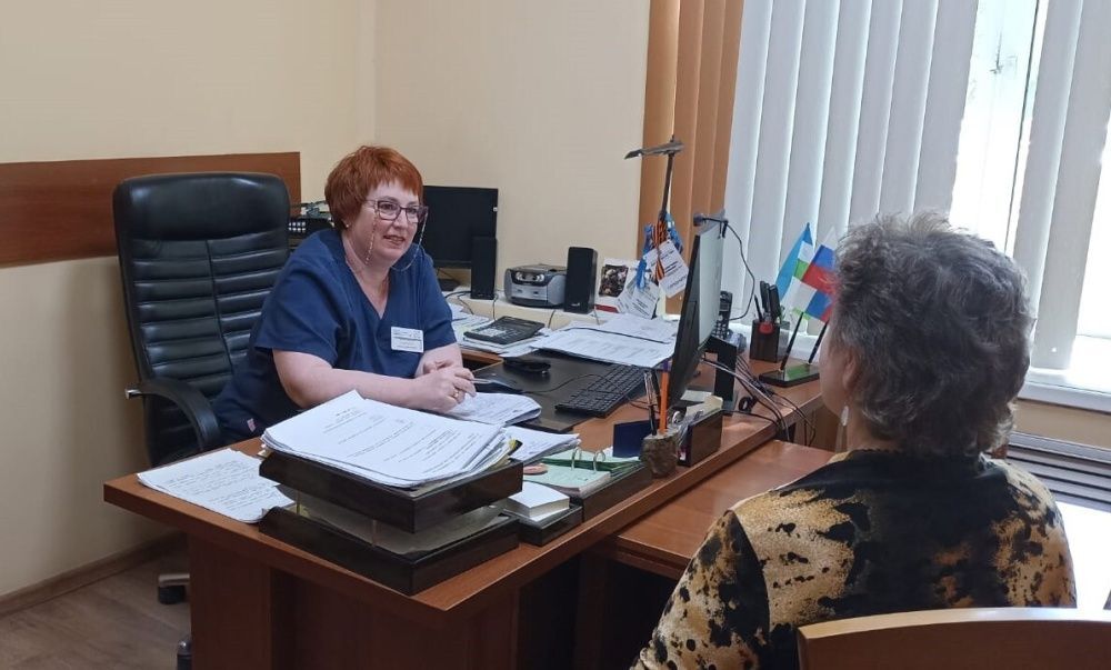 Сегодня, 23 мая исполняющая обязанности главного врача провела личный прием граждан