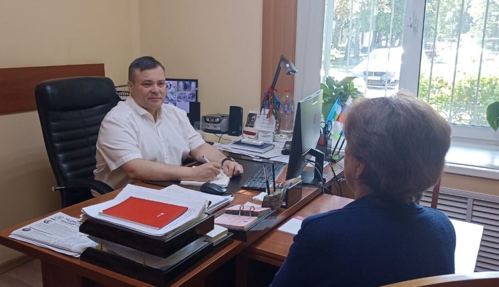 Габбасов Р.Ш. – главный врач Стоматологической поликлиники № 8 г. Уфа, провел личный приём граждан