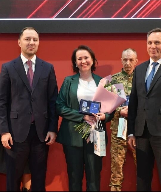 Наш сотрудник, Ильвира Зинятовна Имаева удостоена высокой награды – медали профсоюза «За помощь Фронту»